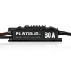Hobbywing Platinum 80A V4 Brushless ESC Input Voltage 3-6S Lithium Battery for Helicopter Fixed Wing