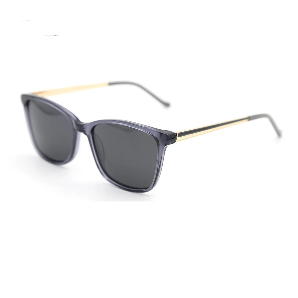 

2019 Hot Selling Square Frame Acetate sunglasses metal hinge sun glass unisex