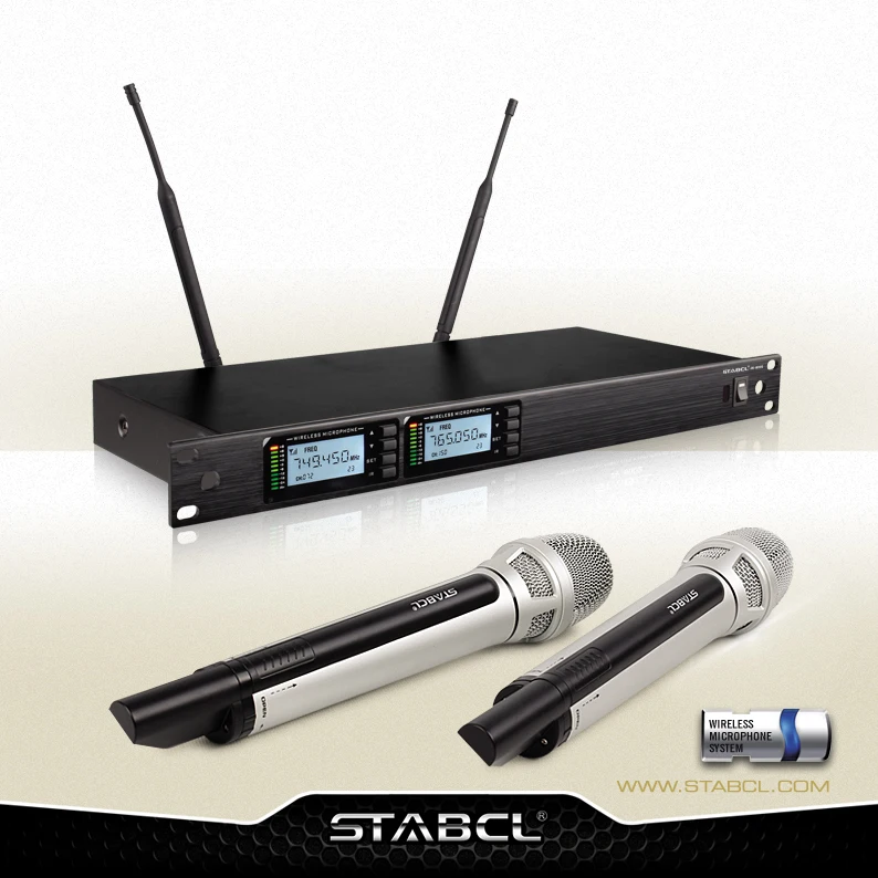 

Professional Two-channel Performance Outdoor Series of Wireless Microphone