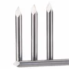 3 Edge carbide pypamid bits CNC wood router engraving bits tools for stone engraving 3 face cutting bits