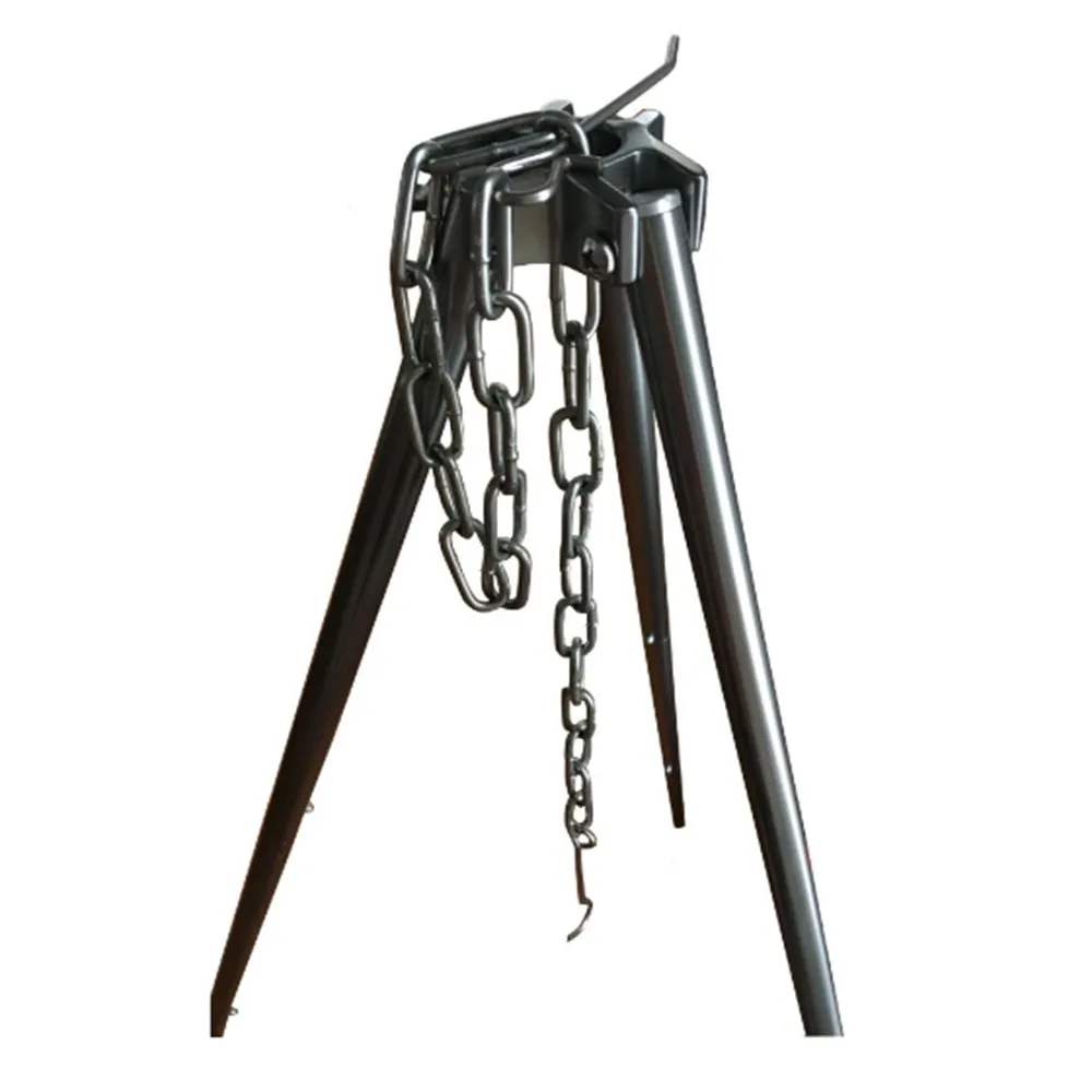 Three Legged Adjustable Outdoor Camping Fire Hanging Tripod