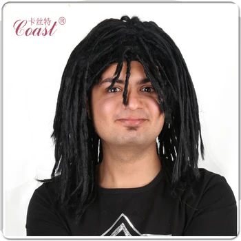 Short Synthetic Micro Resanta Braids Black Man Wig Buy Black Man Wigs Short Braided Wigs Micro Braids Wig Product On Alibaba Com