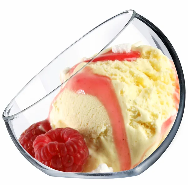 

Unique Slanted Mini Dessert Bowl 1.4oz / 40ml, Clear