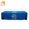 6ft Trade show advertising printing table cover with custom logo
