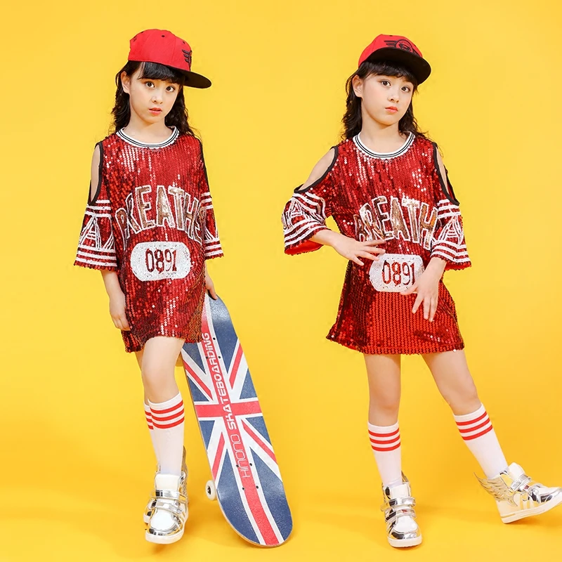 

New Blingbling Top Jazz Dance Costume Sequins Embroidery Vest Performance Clothes For Girls Hip Hop Street Dancing Clothing, N/a