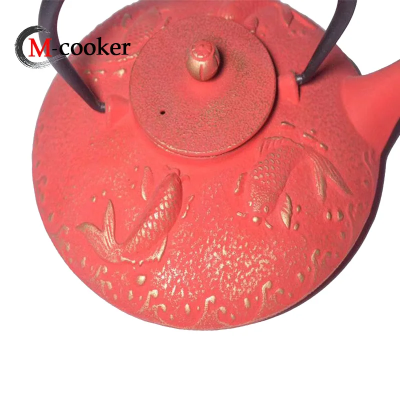 Dragon Cast Iron Teapot With Induction Cooker