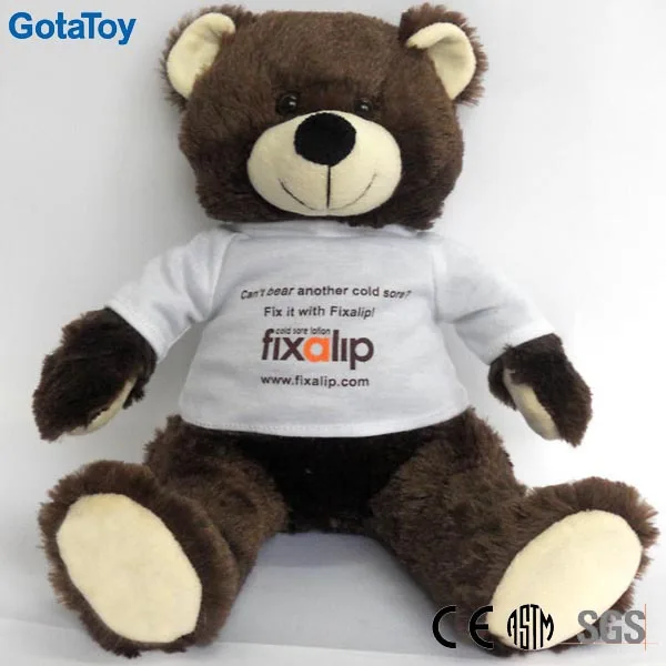 shirt with teddy bear logo