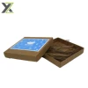 Manufacturer price eco kraft paper material 2 pieces packing boxes for books