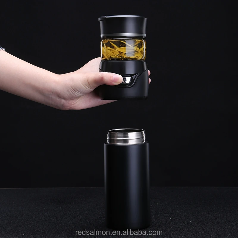 Stainless Steel Vacuum Travel Tumbler With Tea Filter,Tea Infuser
