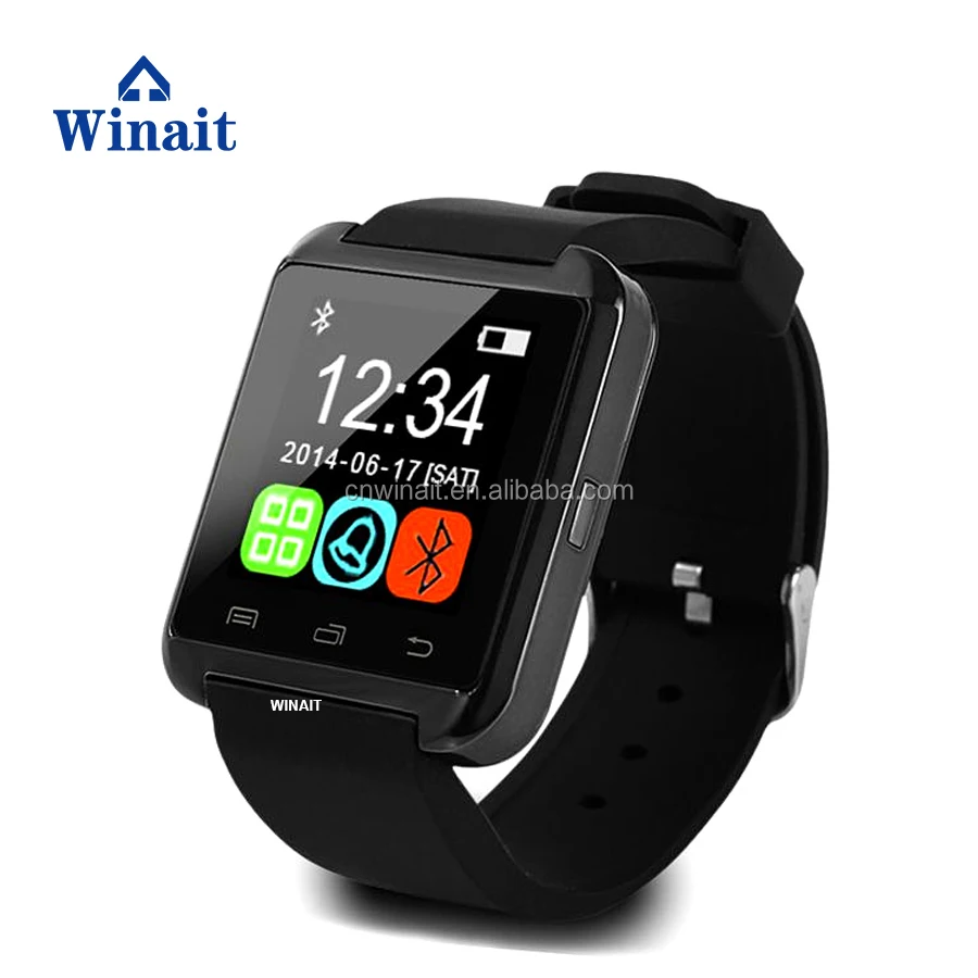 WT-60 New BT bracelet watch /Wrist watch /BT Watch With Vibrate & Caller ID display wrist watch with fm radio lad