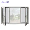 NFRC DADE AS2047 Aluminum glass window and door with white or brown color