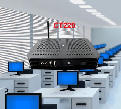 2018 new powerful Thin client zero client educational terminal solution for school classroom use,turn 1 pc into 30 terminals