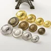 HYD Antique Anchor Metal Blazer Button Set - Stylish Buttons For Suits, Sport Coat, Jacket and Jeans (Bronzy) Button for Uniform