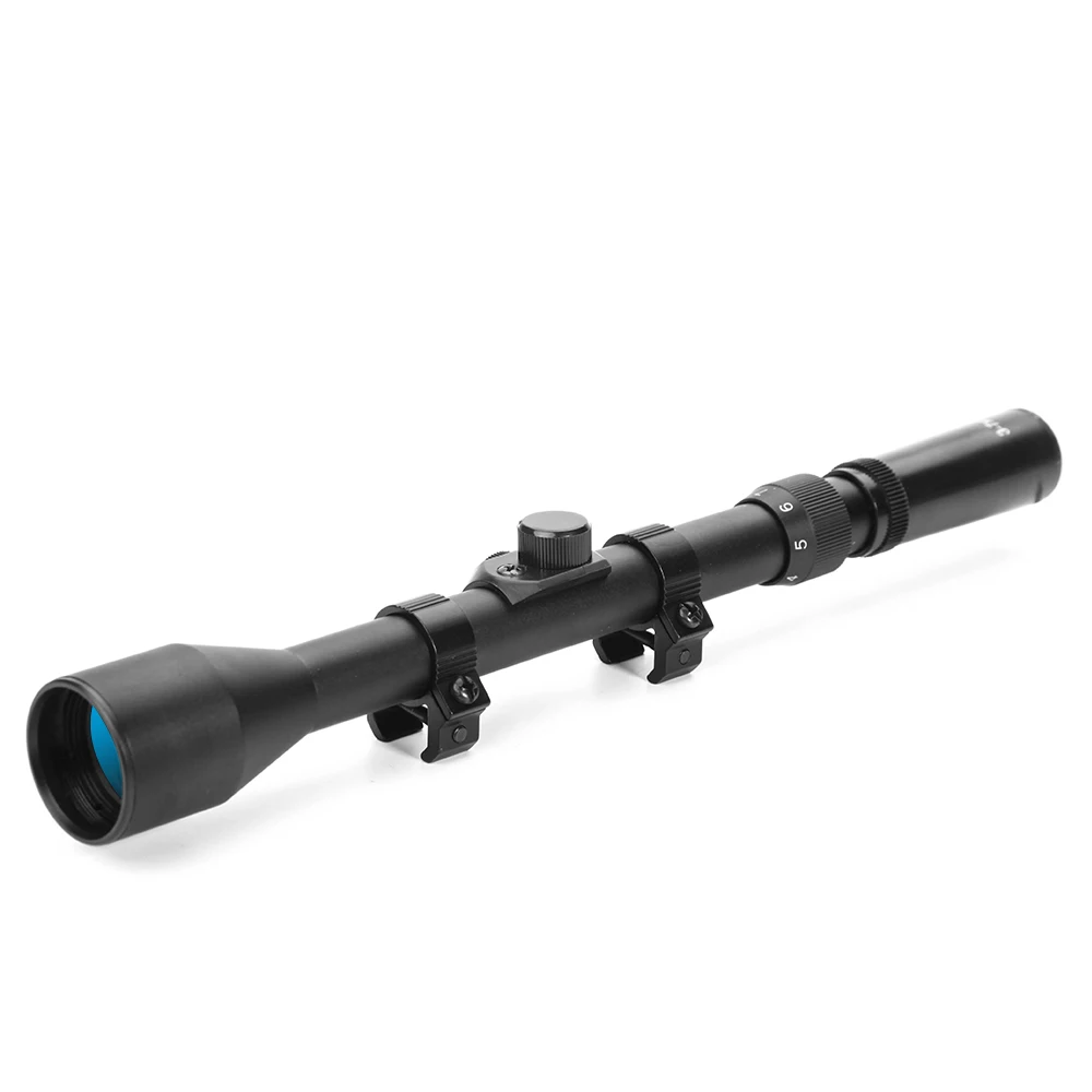 

Tactical Air Gun Scope 3-7x28 Hunting Optical Sight With Cross Reticle Airsoft Optics Fit 11mm Rail, Black