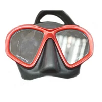 

High quality MATT silicone low volume diving mask freediving mask