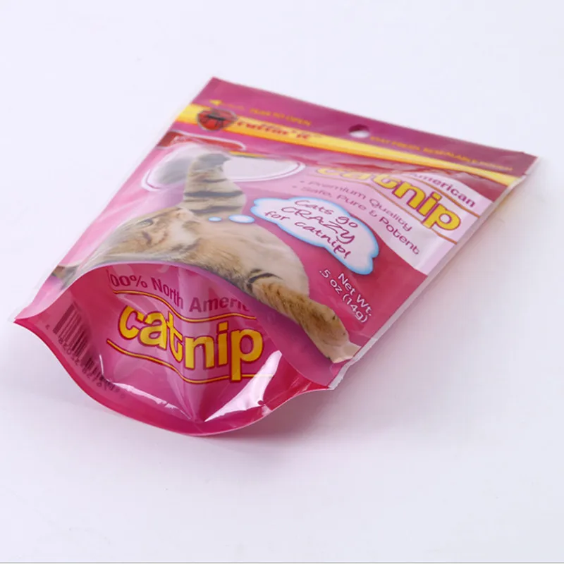 Resealable Catnip Bag/ Pet Dog Cat Food Packaging Bag Buy Resealable