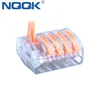 NK990 5 wire hole pin Plug spring clamp connector cage universal terminal compact splicing connector