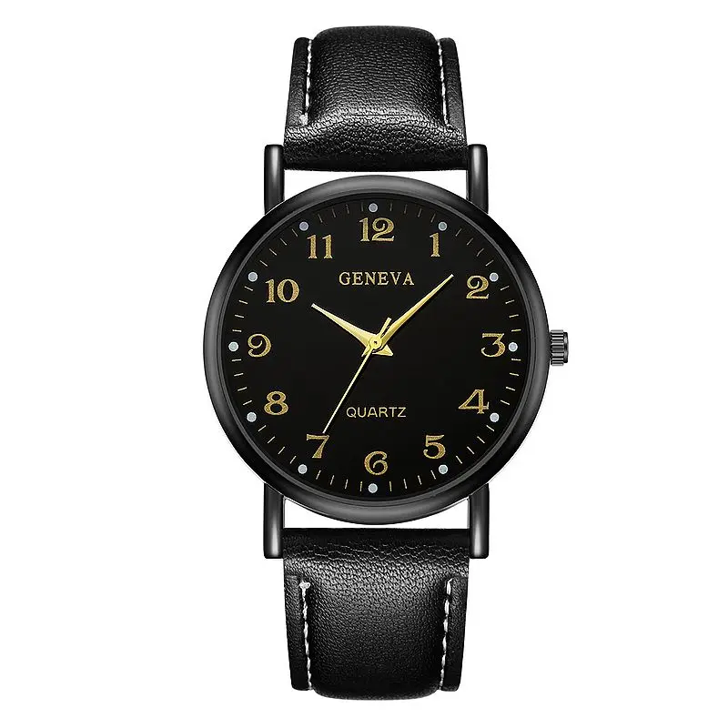 

geneva 612 fashion number dial wrap quartz watch for women wholesale wrist watch
