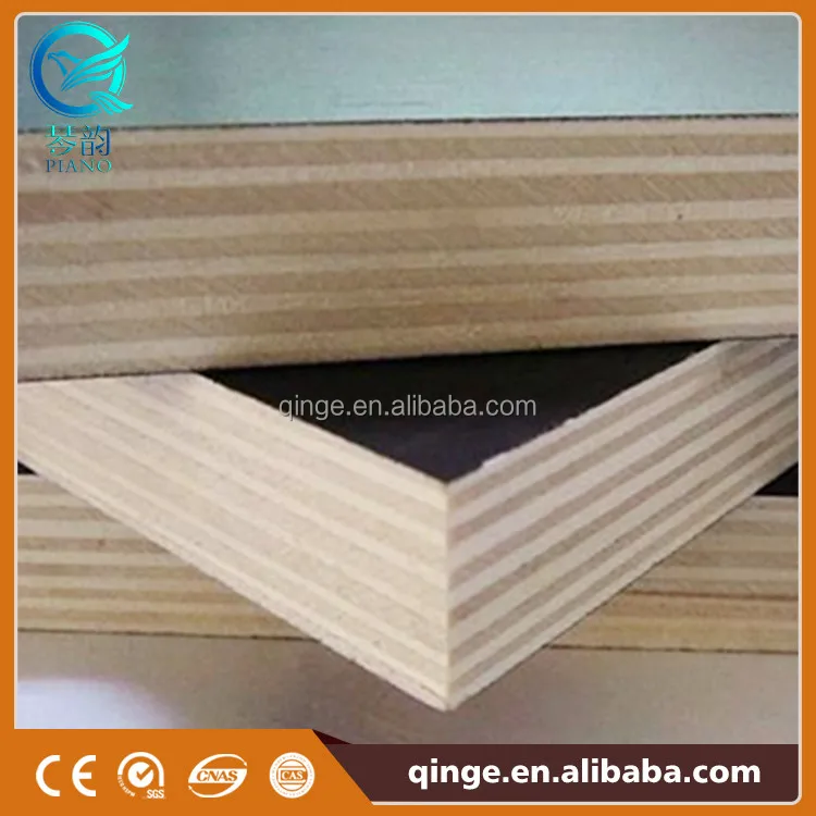 
Good quality 12mm 15mm 18mm laminated marine plywood price for concrete formwork 