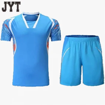 Sky Blue Uniformes De Badminton Jersey 