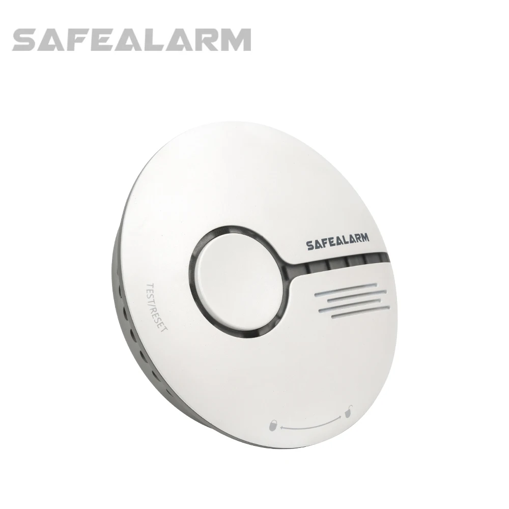 
En54-7 Approved Smoke Sensor Enclosure Price With Test Button And Led Strobe Light 