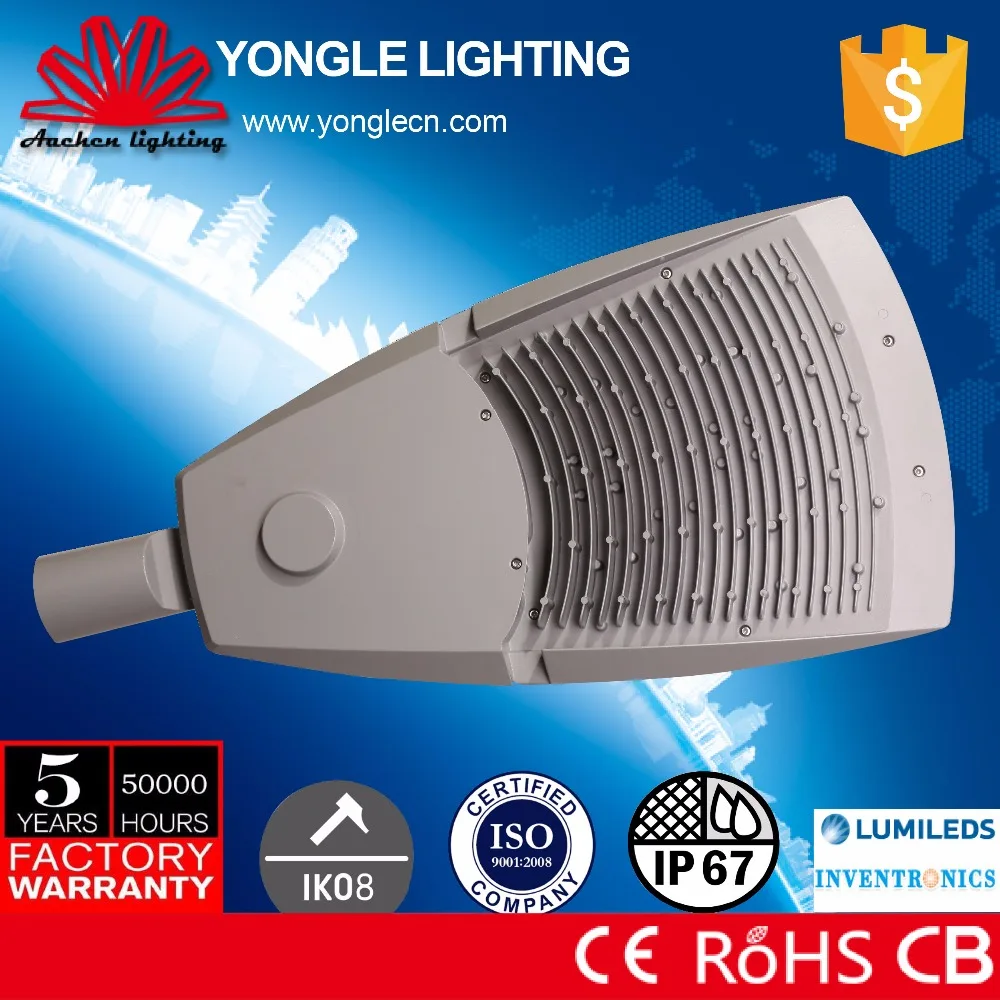 
Hot new fashion design 5 years warranty cobra head led street light with good offer 