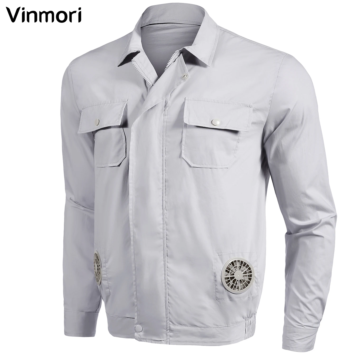 

Sun-proof Super Light 7.4V USB Air Condition Cooling Fan Jacket for Workwear