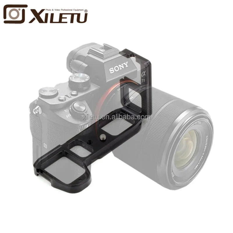 

XILETU Professional Aluminum A7II L Quick Release Plate QR Mounting Bracket Plate For Sony a7 II 2 Arca, Black