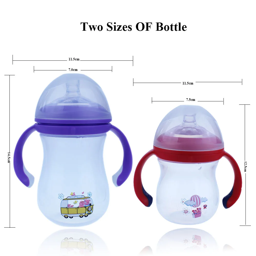 Custom printing unique bpa free anti colic breastfeeding baby milk ...