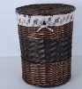 Custom Color Bulk Large Wicker Baskets Cheap Wicker Hamper Baskets