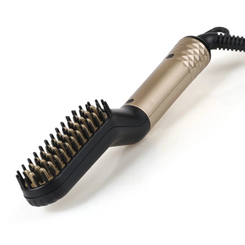 
WOW ST-580 Top Seller 2 In 1 Hair Straightener New Professional Beard Straightener For Men Private Label Flat Iron 