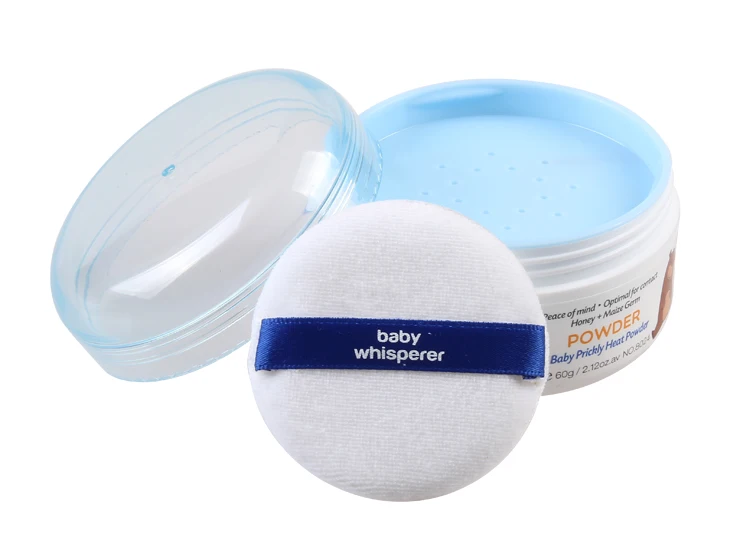 
YOZZI Talcum Powder Hypoallergenic and Paraben Free, Comforting Skin Care Baby Powder with puff 