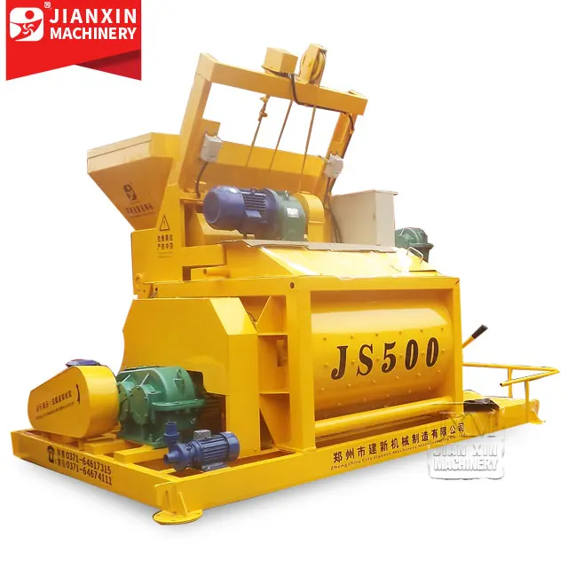 Js500 25m3 H Skip Hopper Concrete Mixer Exported To Indonesia Algeria In 16 Buy Concrete Mixer Product On Alibaba Com