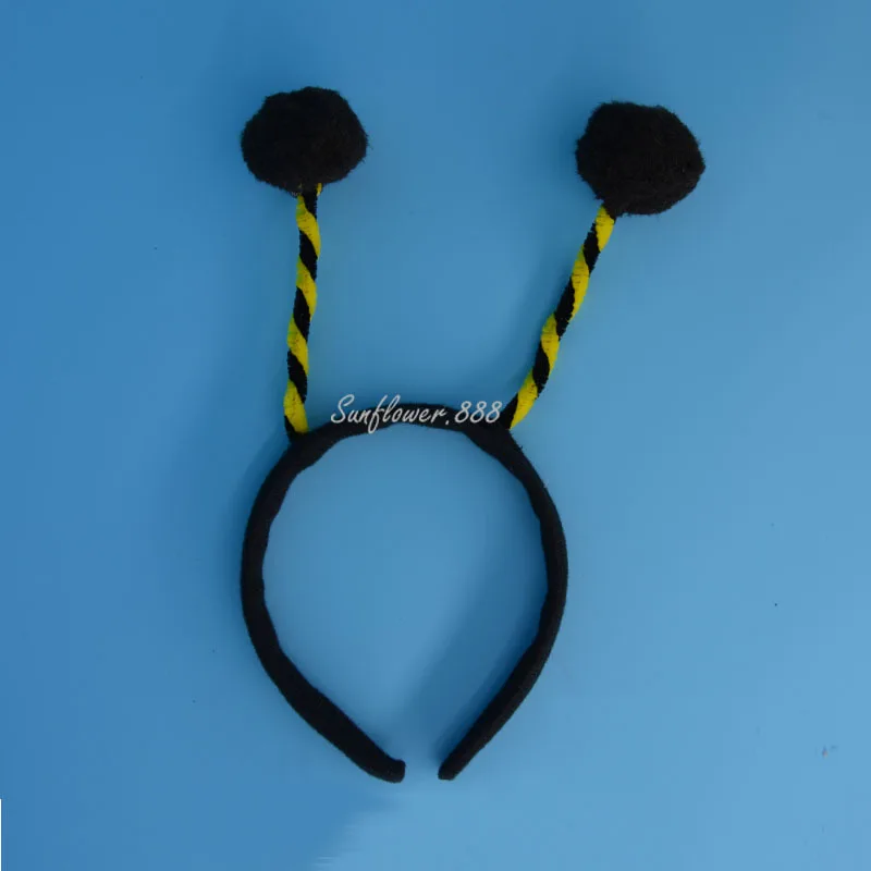 Lovely Black font b Children b font Adult Bee Ant Antenna Headband Head Band font b