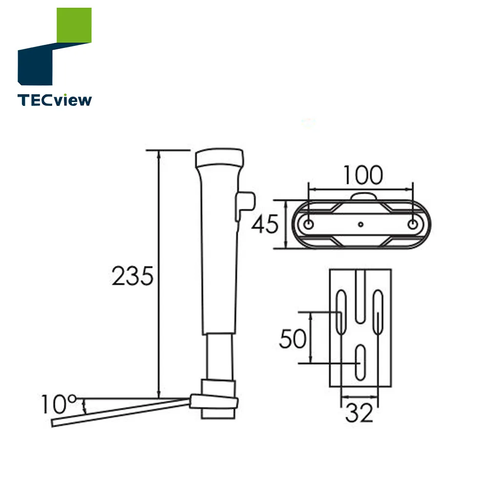 
Office Chair Plastic Nylon Adjustable folding Armrests 