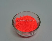 NEON Orange Red Color Shiny Fluorescence Pigment Phosphor Powder Dust Nail Polish Fluorescent Powder for Nail