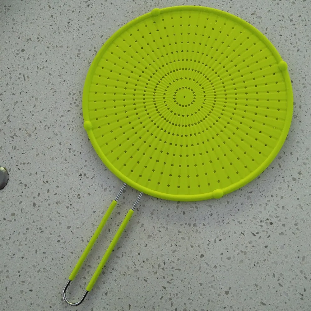 

Silicone Splatter Cover Screen Splatter Guard 13"splatter screen non stick, Customized