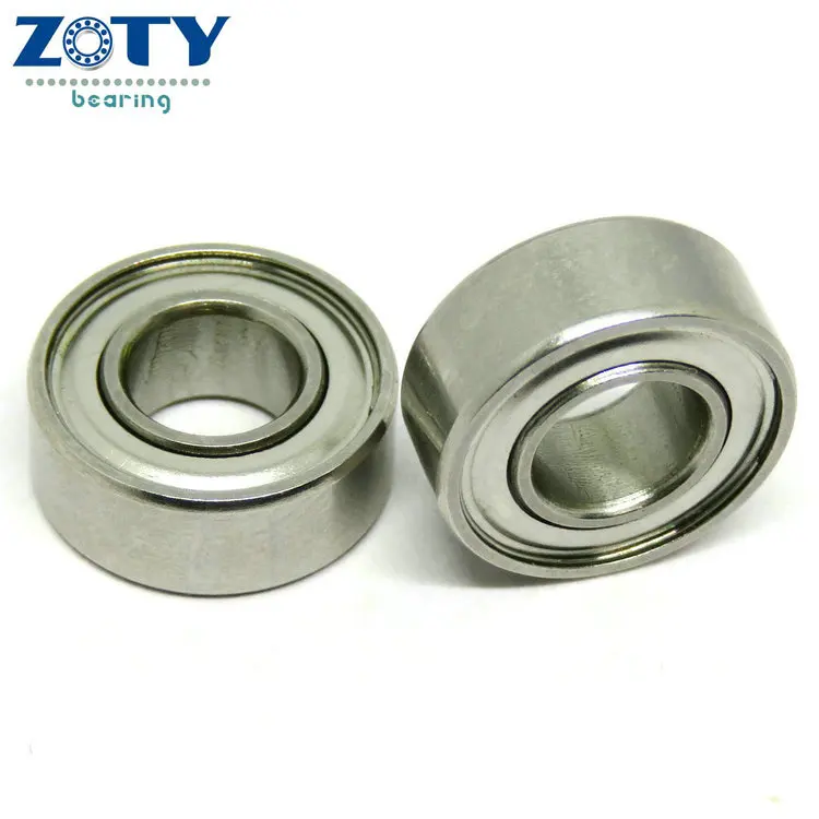 1//4 inch bore.4 Radial Ball Bearing.Metal. 1//4 X 3//8 X 1//8 inch.Lowest Friction