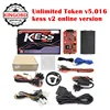 2018 KESSV2 KESS V2 V5.017 EU Red V2.47/V2.23 5.017 ECM Titanium 4 LED Online Master Version ECU OBD2 car/truck programmer