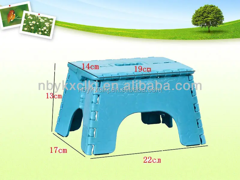 
Mini children plastic cheap small stackable stool mini folding chair 