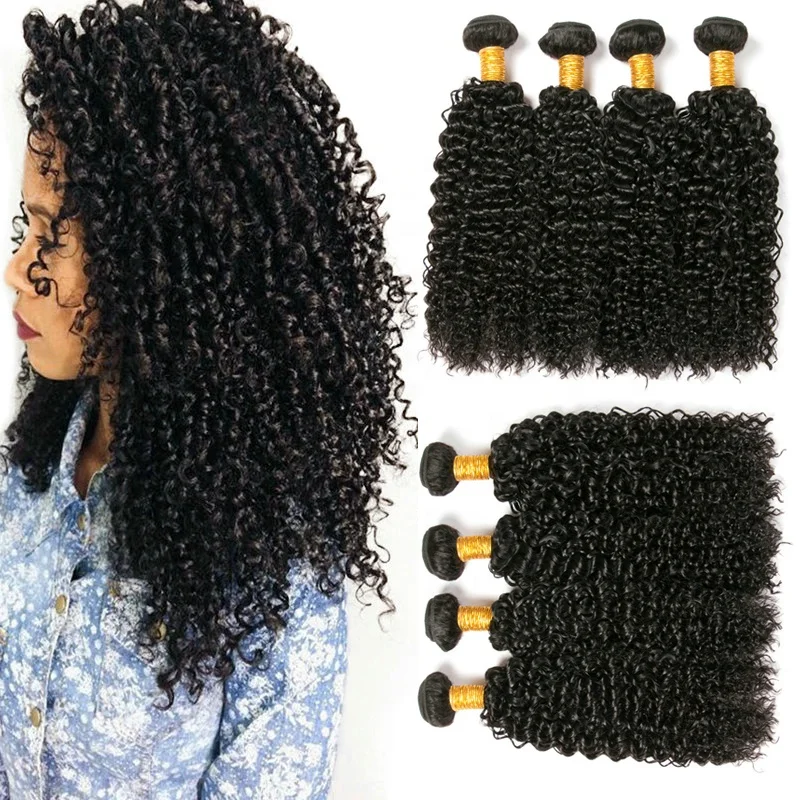 

wholesale virgin hair vendors brazilian kinky curly hair 4 bundles remy hair extensions free shipping