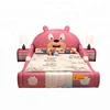 cartoon bed kids furniture children bedroom bear bed Y33