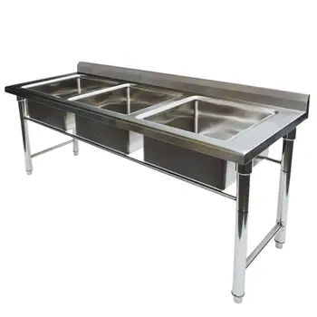 Pressing Board Commercial Stainless Kitchen 1 3 Compartment Sink View Stainless Kitchen Sink Wh Kitchen Sink Product Details From Jiangmen Starlight