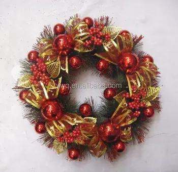 red and gold christmas ball ornaments