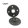 1/2 inch cast iron flange malleable iron coating black industrial DIY fittings 4 holes 3 holes floor flange for pipe furniture