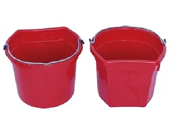Horse Plastic Feed Bucket Barrel Tub Horse Plastic Feed Bucket