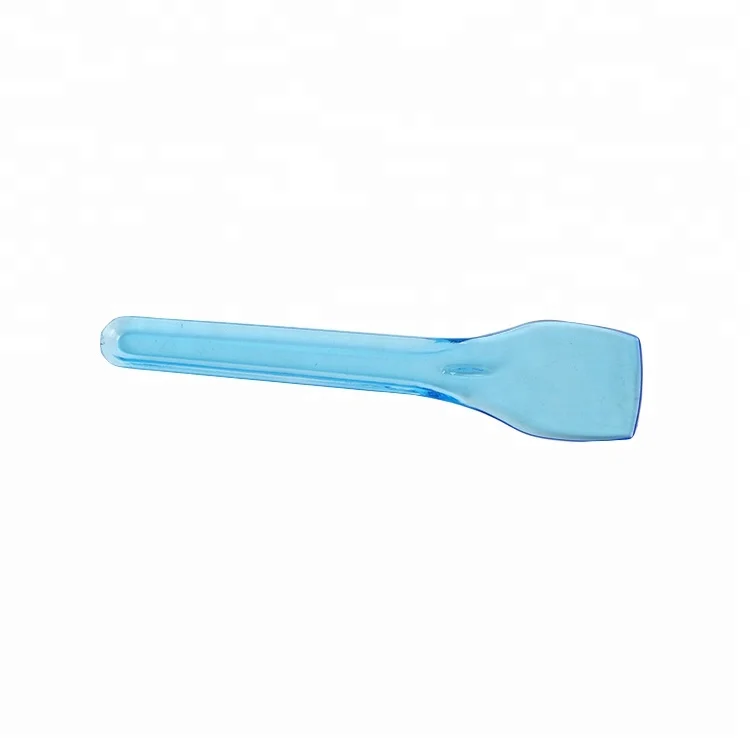 

disposable mini plastic tasting frozen dessert spoon, Pink;orange;green;white always available