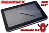 SuperPad V10 Tablet PC 10.2 inch 16GB Memory Google Android 2.3 Wi-Fi 1.3 MP Webcam GPS
