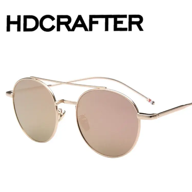 

Thom Brown Round Metal Magic Coating Mirror Driving Sunglasses