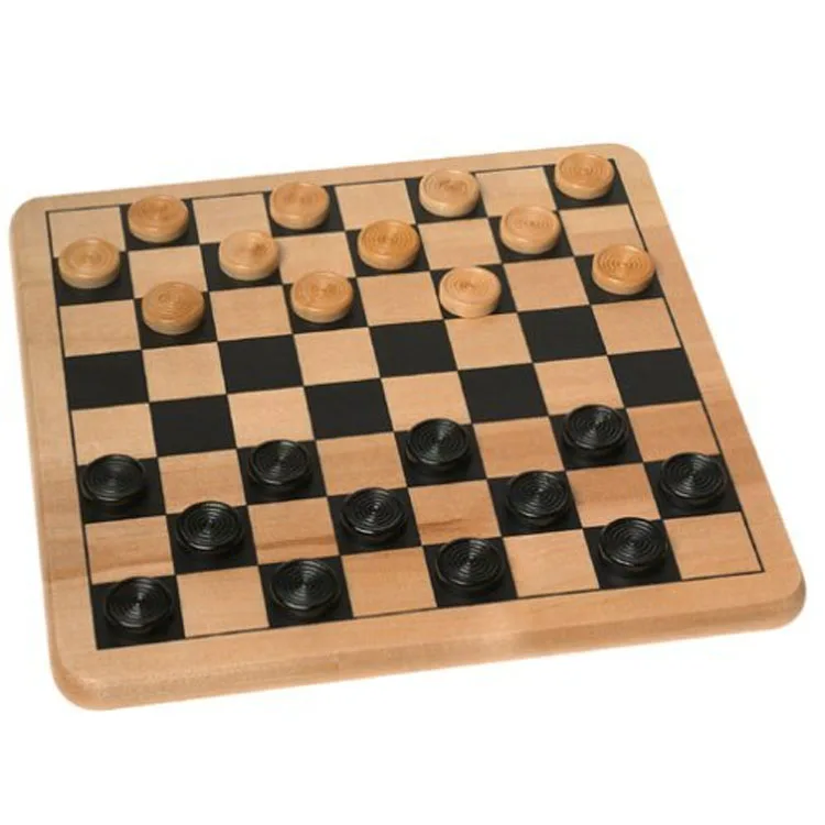 wholesale customized mini cloth travel checkers board game set